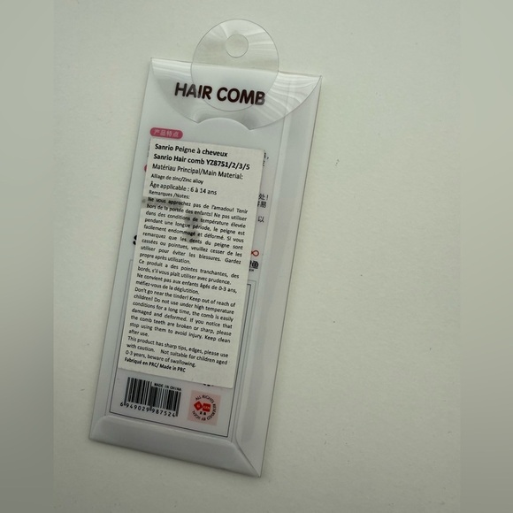 New Sanrio White Hair Comb Hello kitty - Picture 2 of 2